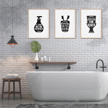 Load image into Gallery viewer, Wash Your Hands Bathroom Print - Happy Joy Decor
