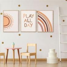 Load image into Gallery viewer, Terracotta Play All Day Instant Download Set of 3 - Happy Joy Decor
