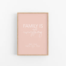 Load image into Gallery viewer, Family Is Everything Print
