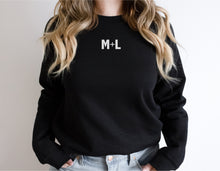 Load image into Gallery viewer, Family Letters Personalised Sweatshirt - Happy Joy Decor
