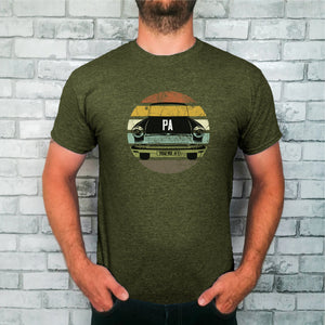 Vintage Car Personalised T-shirt - Happy Joy Decor