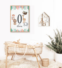 Load image into Gallery viewer, Pink Jungle Personalised Print - Happy Joy Decor
