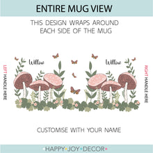 Load image into Gallery viewer, Personalised Boho Mushroom Mug
