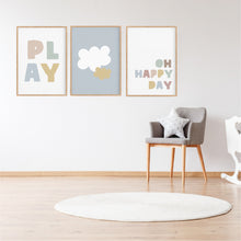 Load image into Gallery viewer, Kids Cloud Printable - Instant Download - Happy Joy Decor
