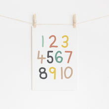 Load image into Gallery viewer, Numbers Print - Happy Joy Decor
