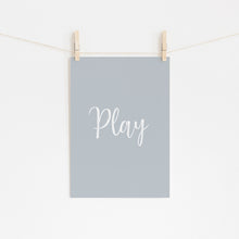 Load image into Gallery viewer, Play Printable - Kids instant download wall art - Happy Joy Decor
