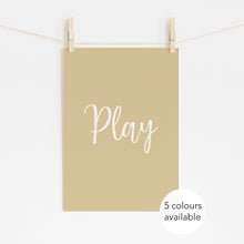 Load image into Gallery viewer, Play Printable - Kids instant download wall art - Happy Joy Decor
