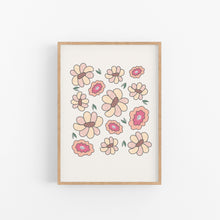 Load image into Gallery viewer, Retro Flower Personalised Set Of 3
