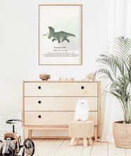 Load image into Gallery viewer, Triceratops Definition Print - Happy Joy Decor

